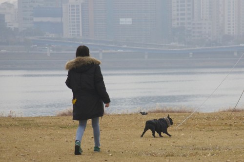 I match with Mom (who is actually wearing Dad's Parajumpers coat)